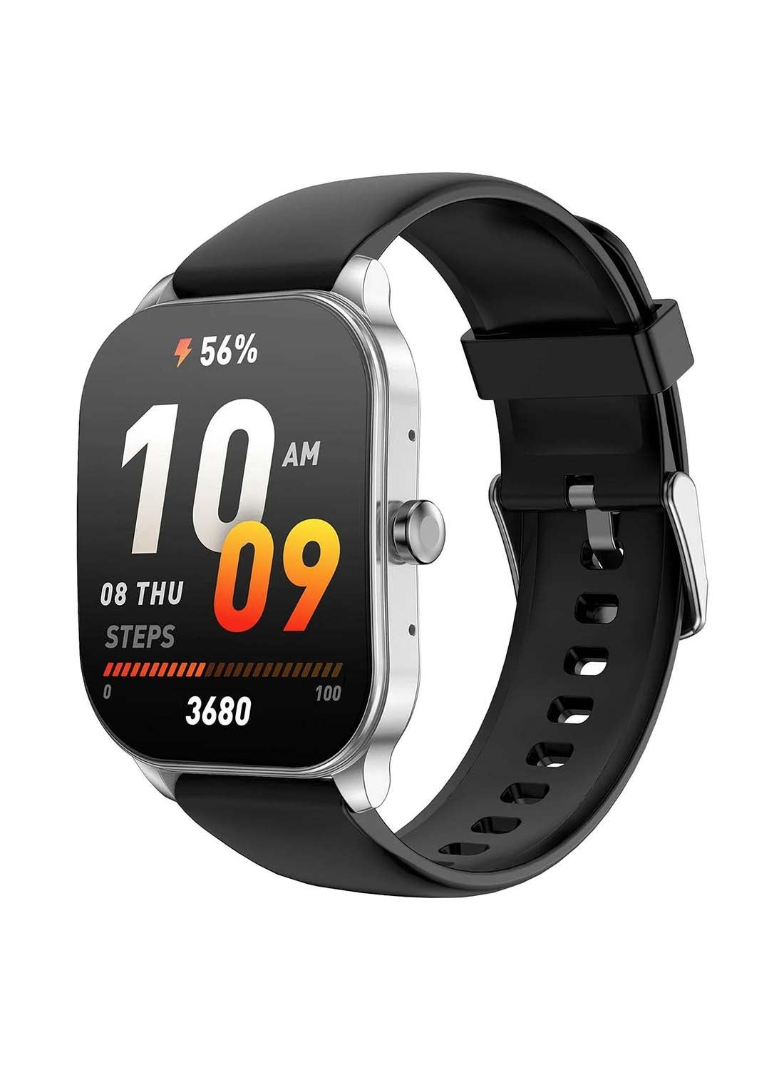 Compare Pop 3s Ultralarge 1.96 HD AMOLED Display,Fashionable Curved & Metallic Design With Bluetooth Phone Calls Silver at KSA Price