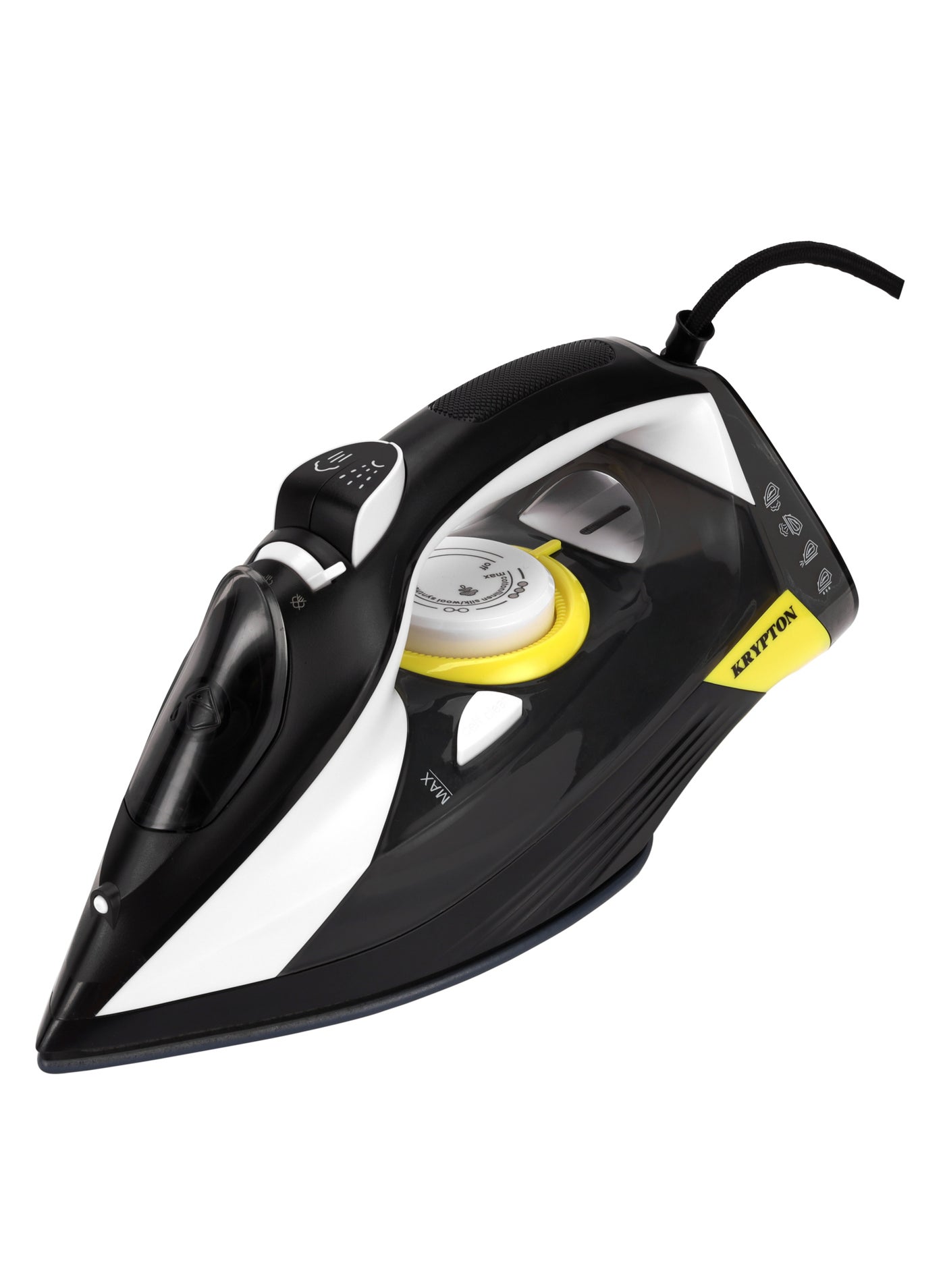 Steam Iron Ceramic Sole Plate,Wet and Dry Steam…