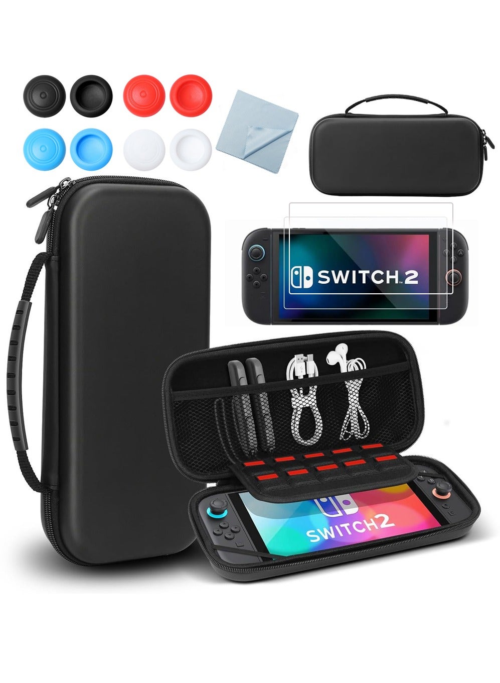Carrying Case for Nintendo Switch 2 , 2Pcs…