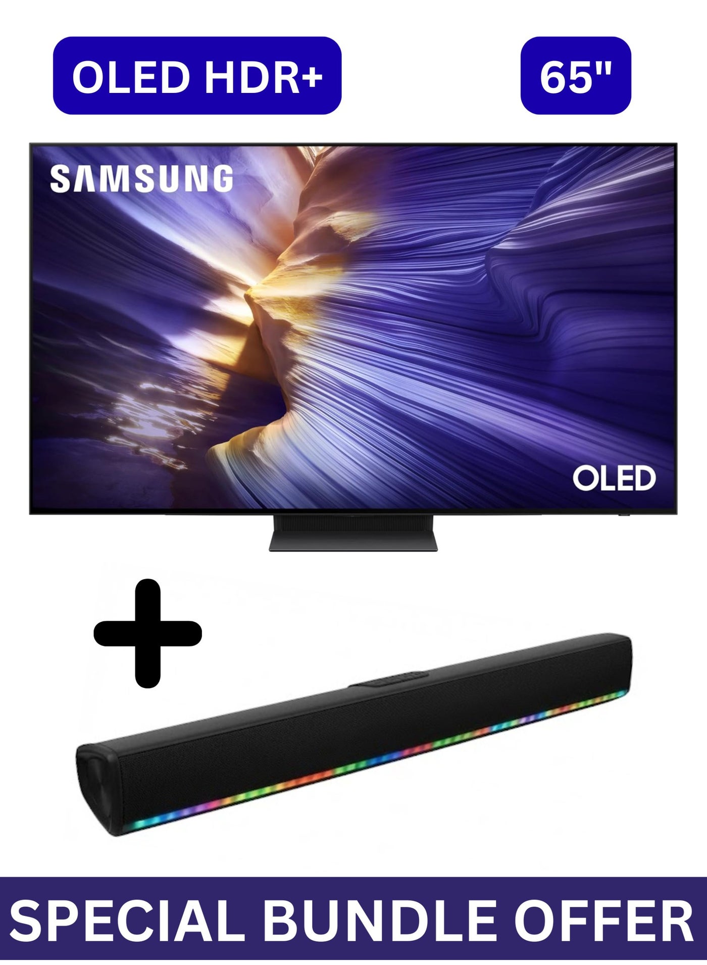 Samsung 65 Inch OLED S90F 4K HDR+, Samsung Vision…