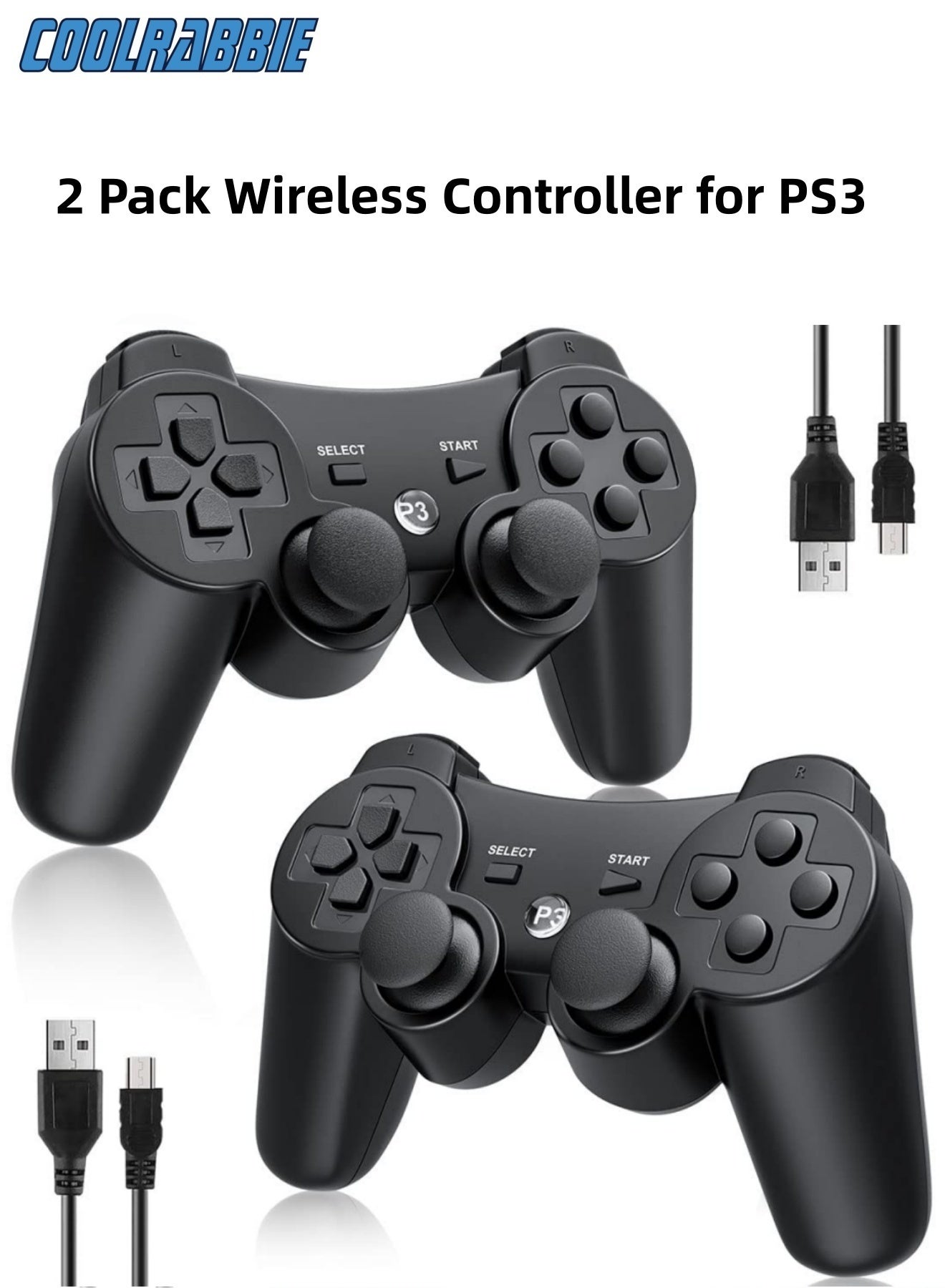 Replacement Gaming Pad for PS3 Controller,…