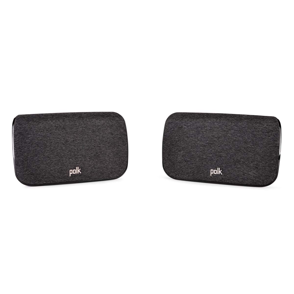 Compare Polk Audio SR2 Wireless Surround Sound Speakers Compatible with Polk React and Magnifi Bars Immersive Surround Sound Easy Set Up Multiple Placement Options 2 Count Pack of 1 at KSA Price