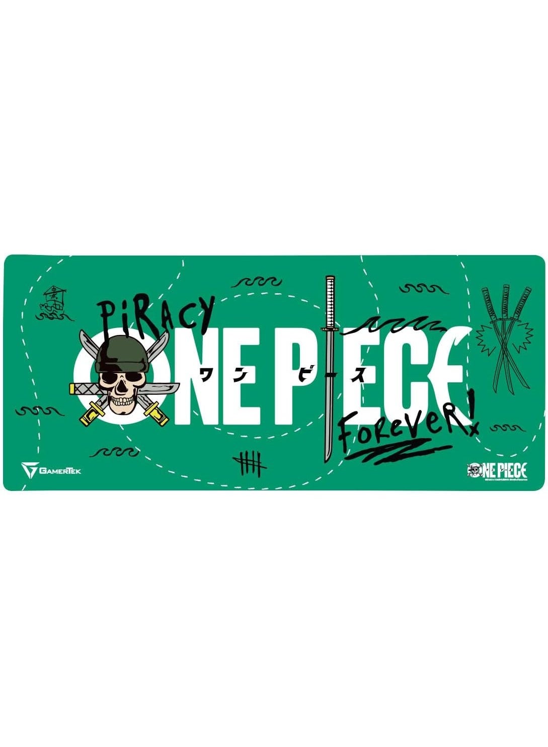 XXL Gaming Desk Mat – Zoro Edition, 900 × 400mm Extended…