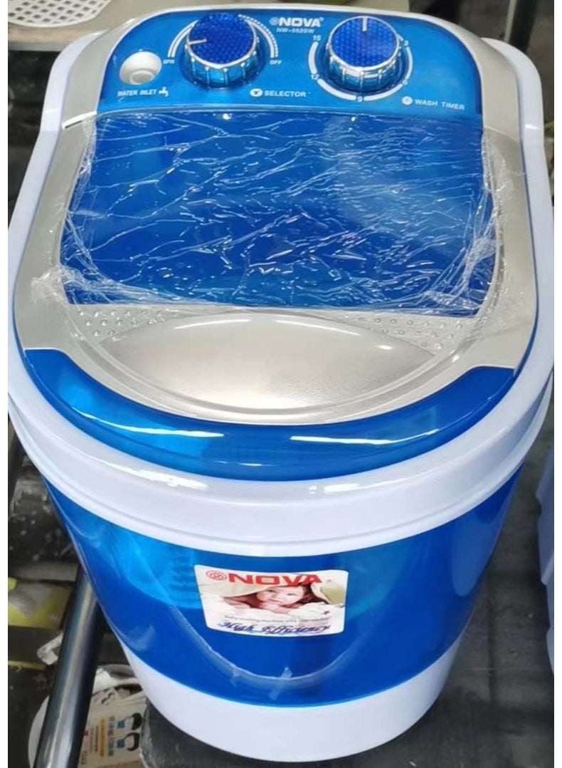 Compare NOVA Portable Shoes Washer with Spinner NW552SW 2.5KG Mini Washing Machine for Shoes Sneakers Sports Footwear Plastic Body 160W Powerful Motor Energy Efficient Compact Space Saving Design Blue at KSA Price