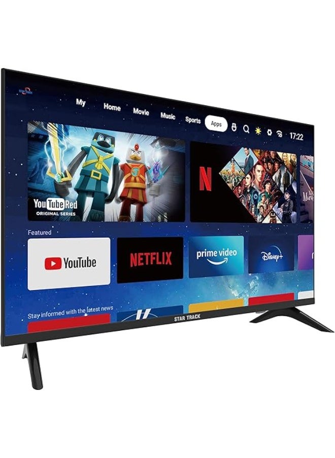 Compare Startrack 65? 4K HDR Smart LED TV • Google TV • Dolby Atmos • Built?in Chromecast • Voice Remote – Model ST65KAZ2200 at KSA Price