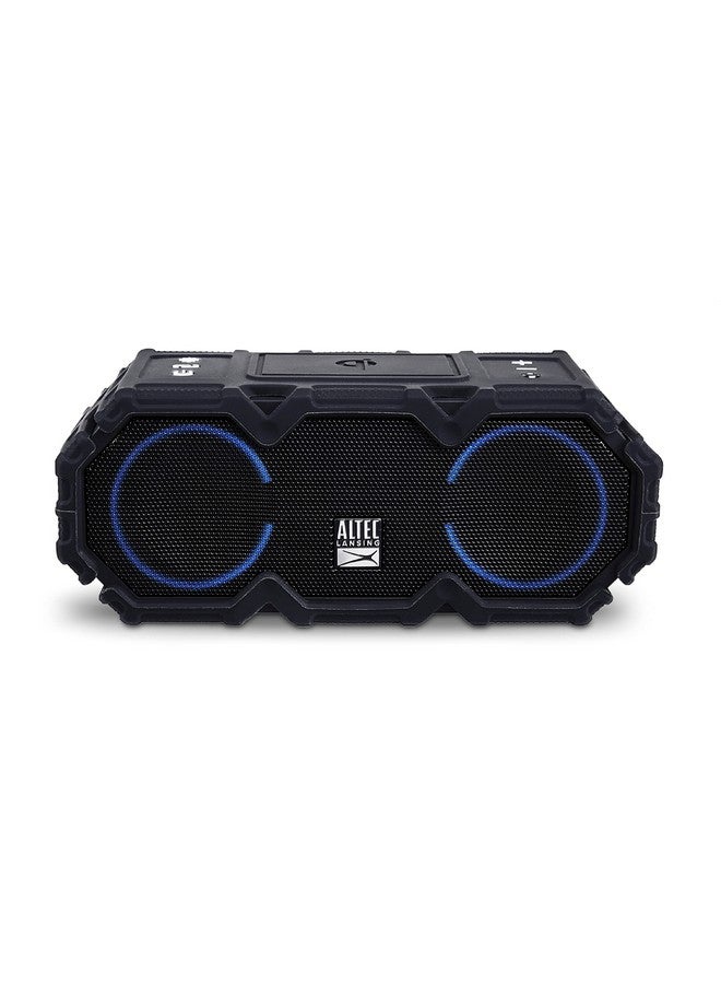 Compare Lifejacket Jolt Waterproof Bluetooth Speaker, Durable & Portable Speaker With Qi Wireless Charging And Voice Assistant, Black W;Lights at KSA Price