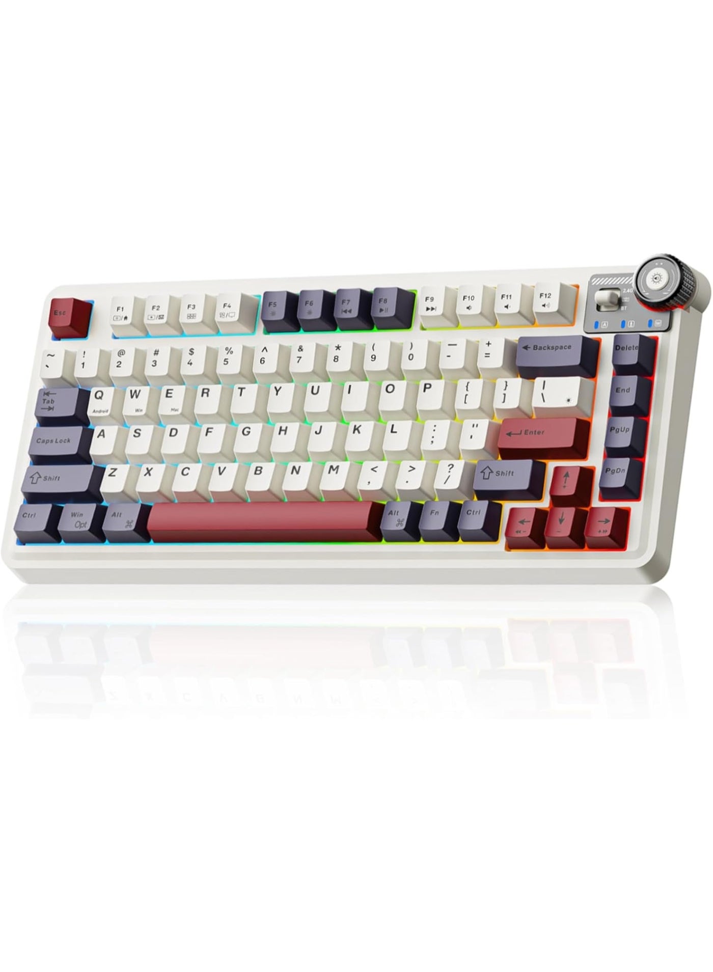 AU75 Wireless Tri-Mode Mechanical Keyboard 75% Compact…