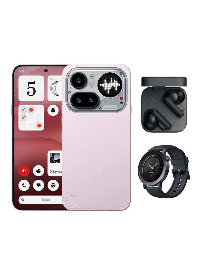 Phone 4a Pro 5G Dual SIM Pink 12GB RAM…