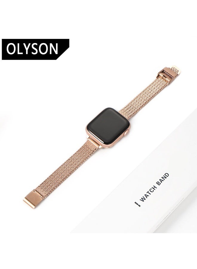 Slim Stainless Steel Band for Apple Watch 42mm…