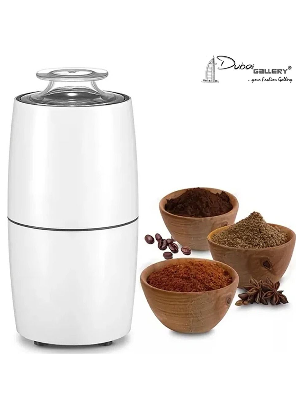 Electric Coffee Grinder Spice Grinder Stainless Steel…
