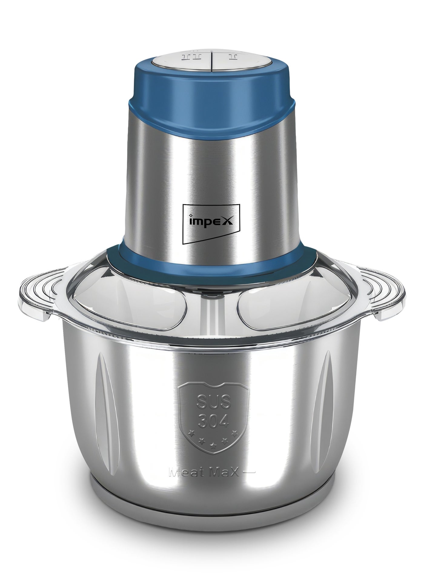 Compare Electric Food Chopper 5 Ltr, 2 Speed Adjustable Meat Grinder, 6Pcs Stainless Steel Blade, Stainless Steel Body,600W Multi Food Chopper For Meat, Vegetables, Fruits And Nuts 5 L 600 W FC 3205 Silver at KSA Price