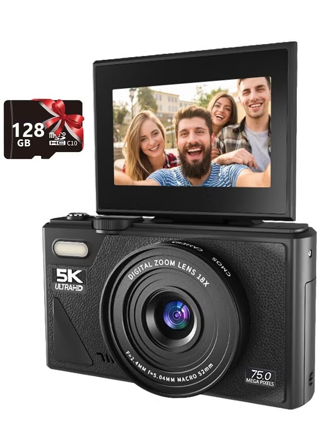 Digital Camera, 5K Point and Shoot Digital Cameras…