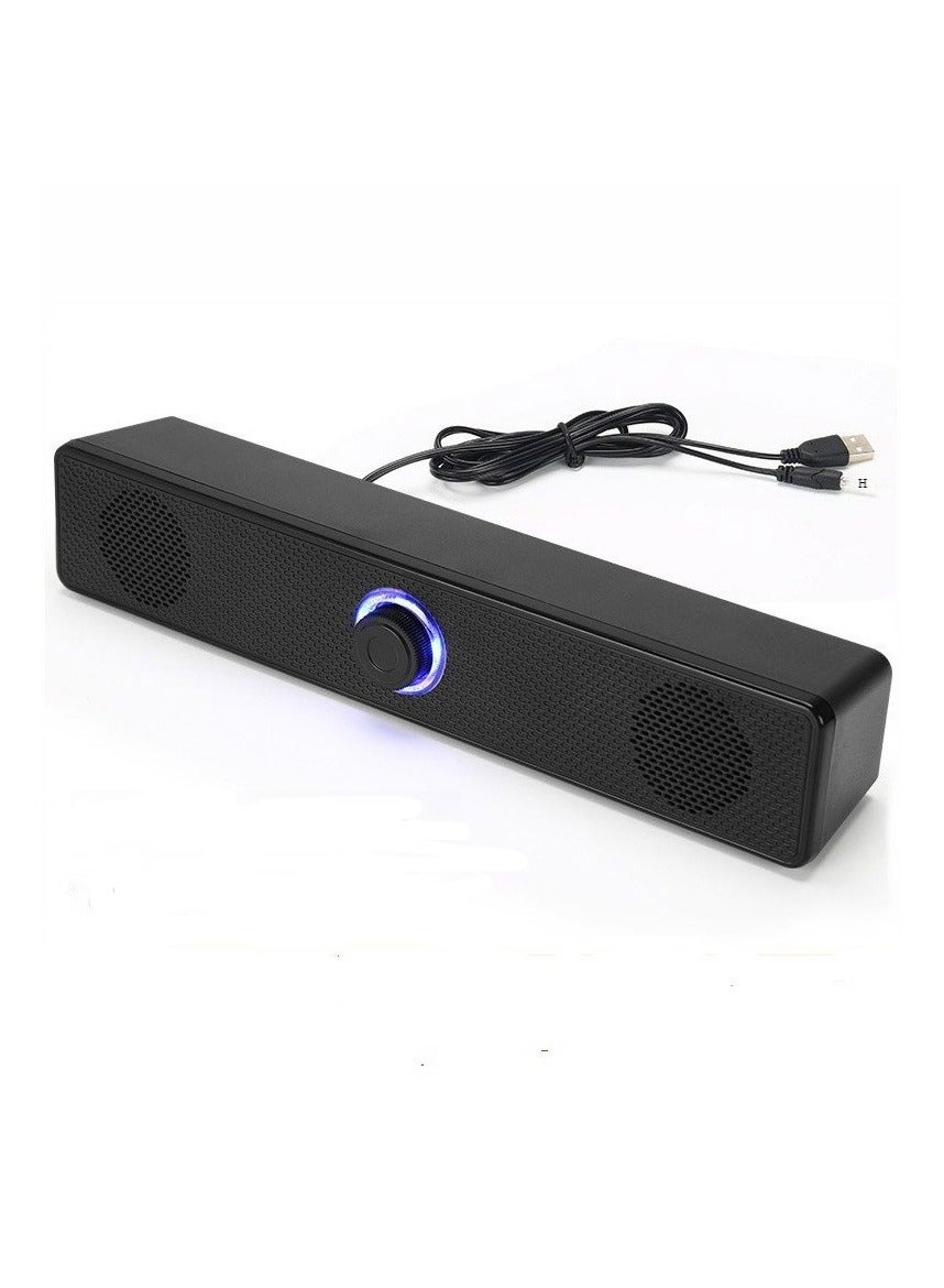 Speakers Usb-Powered Wired, Multimedia desktop speaker,…