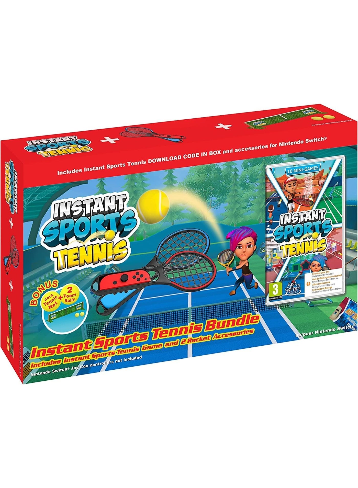 Compare Instant Sports Tennis Bundle Nintendo Switch at KSA Price