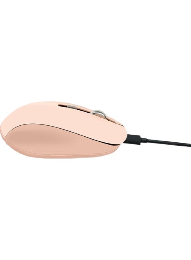 Compare S1000C Wireless Mouse, Rechargeable Typec Office Mouse, HomeBusinessOfficeLaptopPc Usb PlugAnd, Milk Tea Color at KSA Price