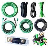 Compare SoundBox 4 Gauge Amplifier Wiring Complete Kit, Extra Long 20 Foot Power & RCA Cables  Green at KSA Price
