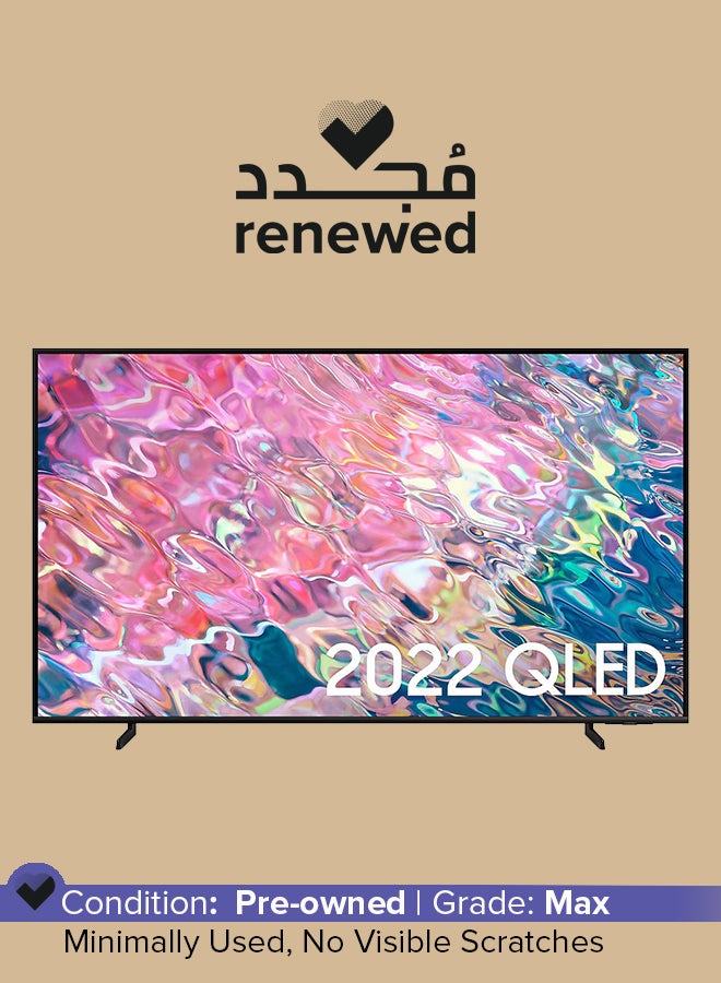 Compare Renewed   55 Inch 4K QLED TV QE55Q60B Black at KSA Price