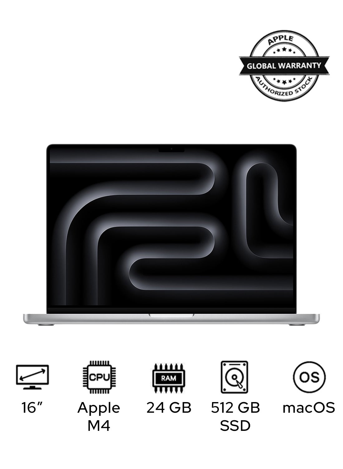 Compare MacBook Pro MX2T3 Liquid XDR Retina 16Inch Display, M4 Pro Chip 14Core CPU 20Core GPU Processor24GB RAM512GB SSDmacOSInternational Version English Silver at KSA Price