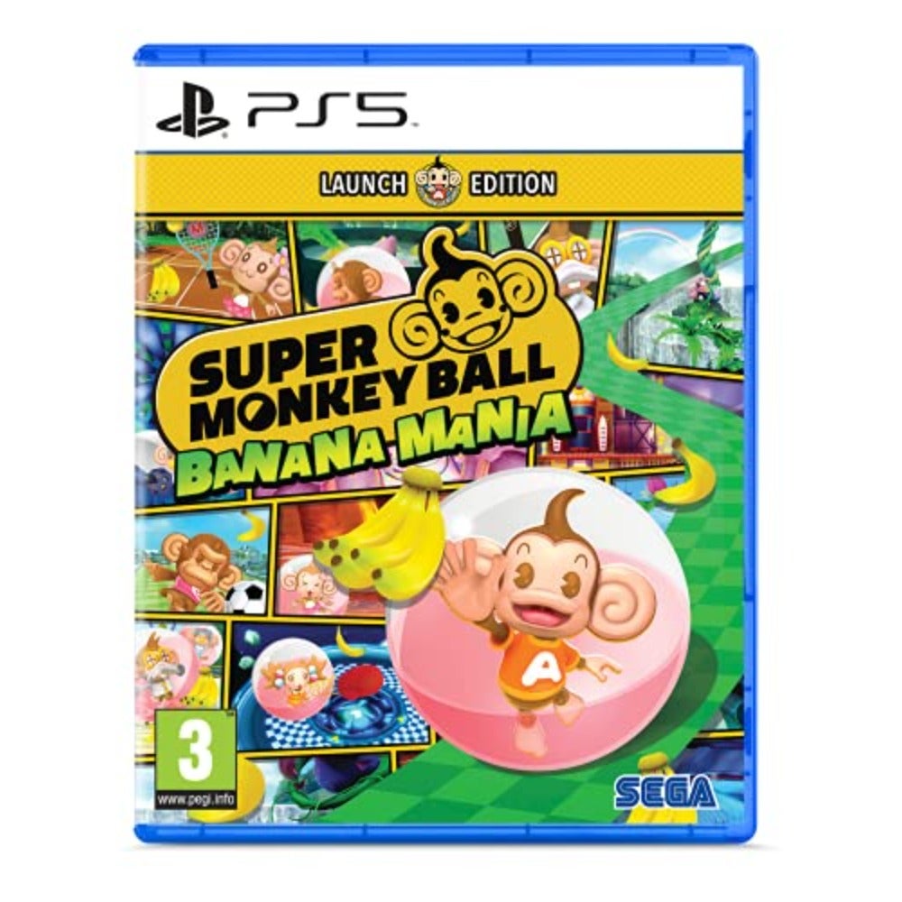 Compare Super Monkey Ball Banana Mania Launch Edition PS5 For PlayStation 5 Single Player Multiplayer Action Arcade Game Digital Code or Physical Disc Version at KSA Price