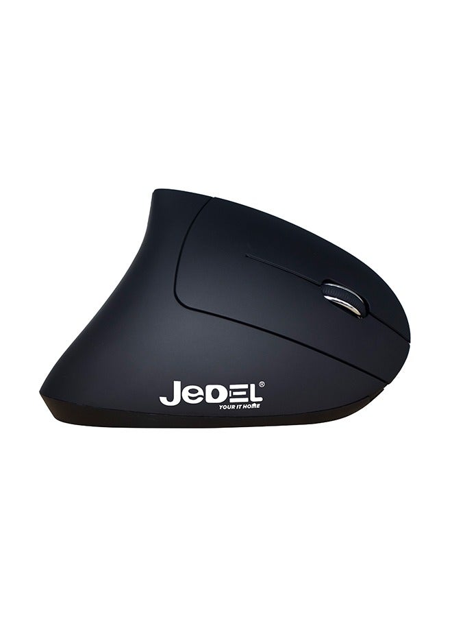 Compare Wireless Ergonomic Gaming Mouse for Windows, Mac, Ergonomic Design, USB 2.4Ghz Mouse with USB Receiver, 100012001600 DPI, Black at KSA Price