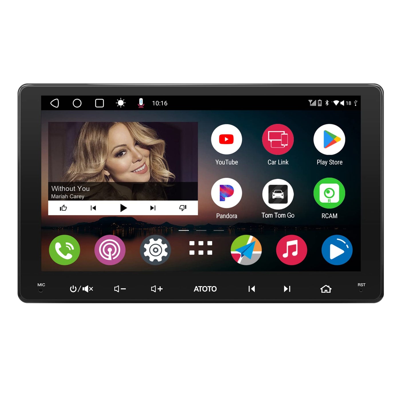 Compare 9inch ATOTO A6 PF Android Car Stereo DoubleDIN Radio Wireless CarPlay Wireless Android Auto Mirror Link GPS TrackinginDash Navigation Dual Bluetooth HD LRV 2G32G A6G209PF at KSA Price