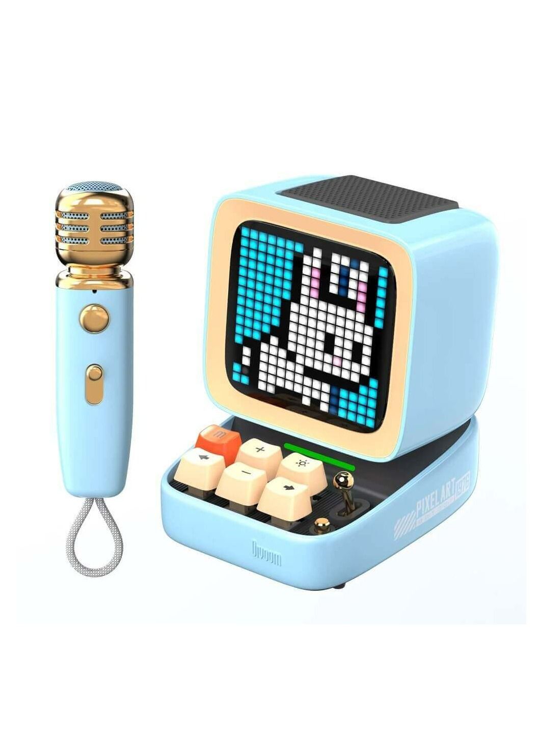 Divoom Ditoo-Mic Retro Pixel Art Game Bluetooth…