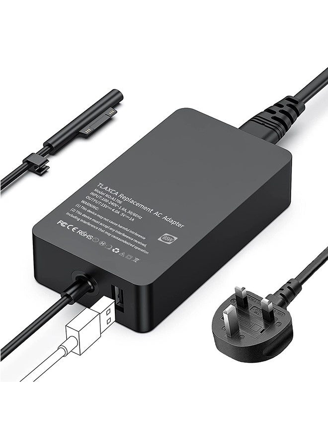 65W Charger for Surface Pro 9, Laptop…