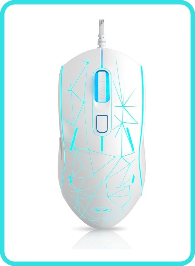 Gaming Mouse Wired G6, Ergonomic USB Optical…