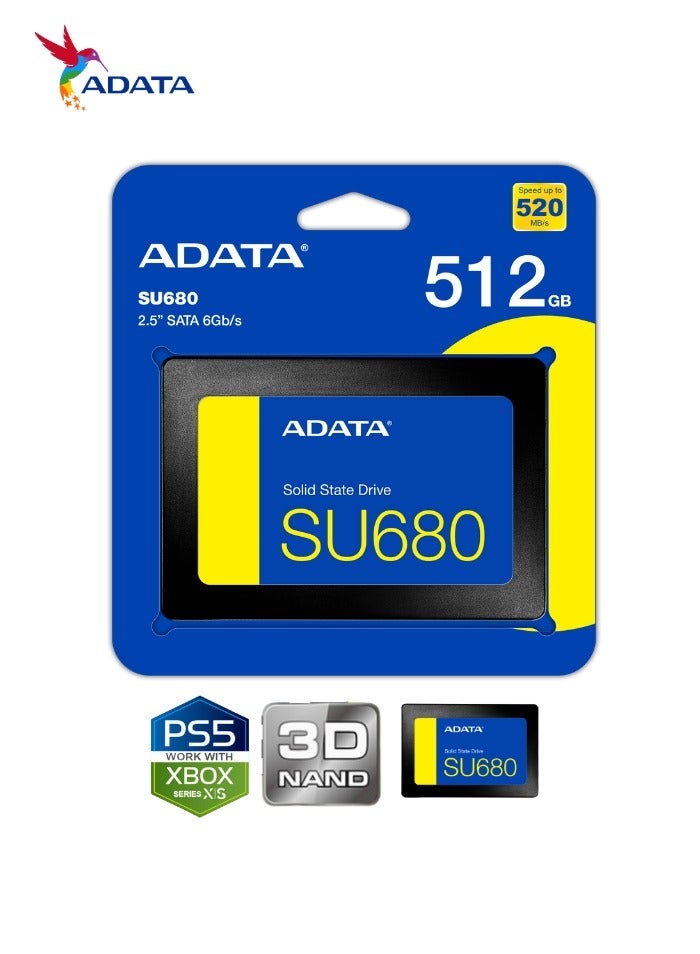 Compare Ultimate SU680 512GB Fastest SSD Internal Solid State Drive for Laptop Desktop PS5 XBOX at KSA Price