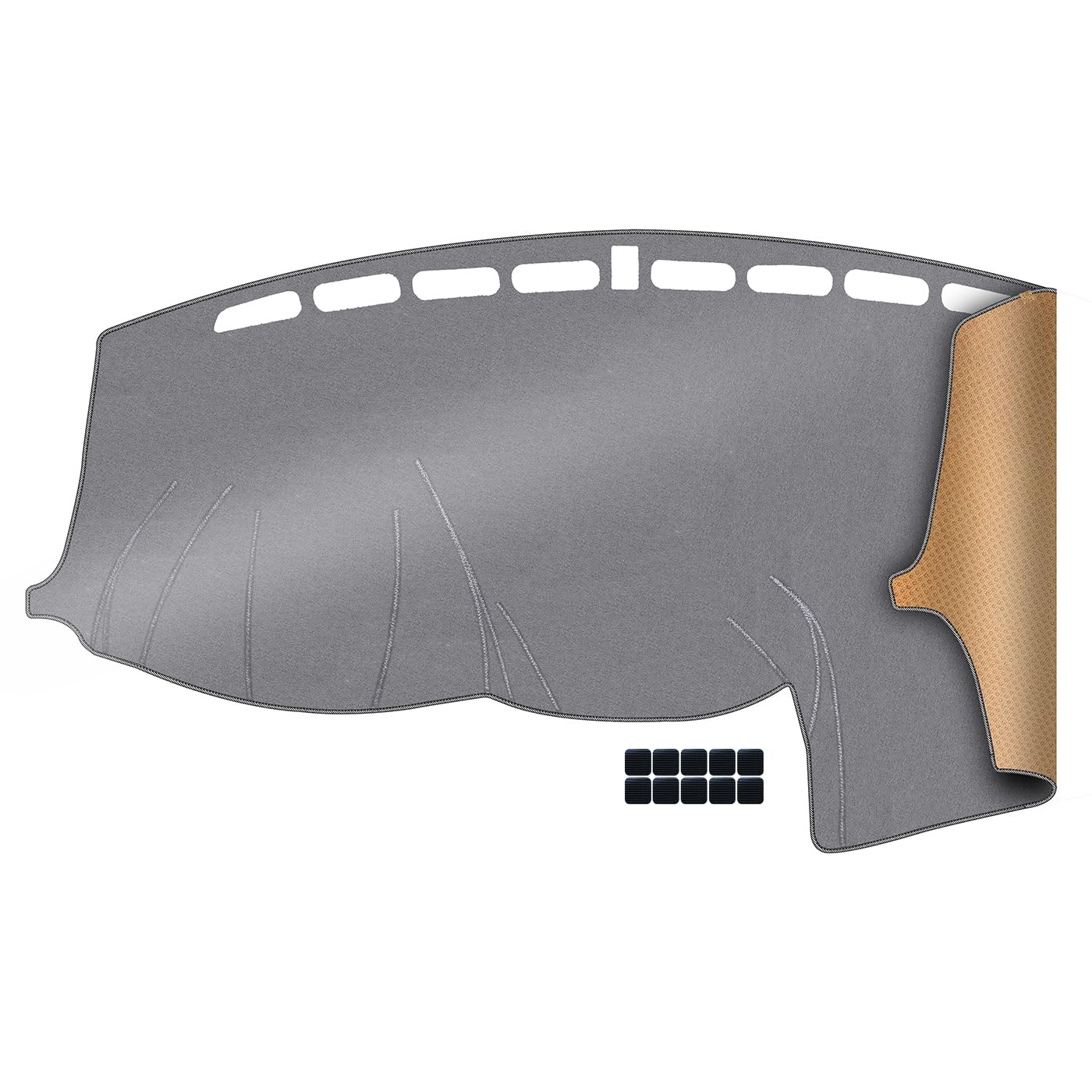 Compare QUYDDC Dash Cover  AntiGlare Sun Protection Dustproof UVProof  Dashboard Covers Interior Car Accessories Fit for Ford Focus NOT ST or RS 20122018 Grey at KSA Price