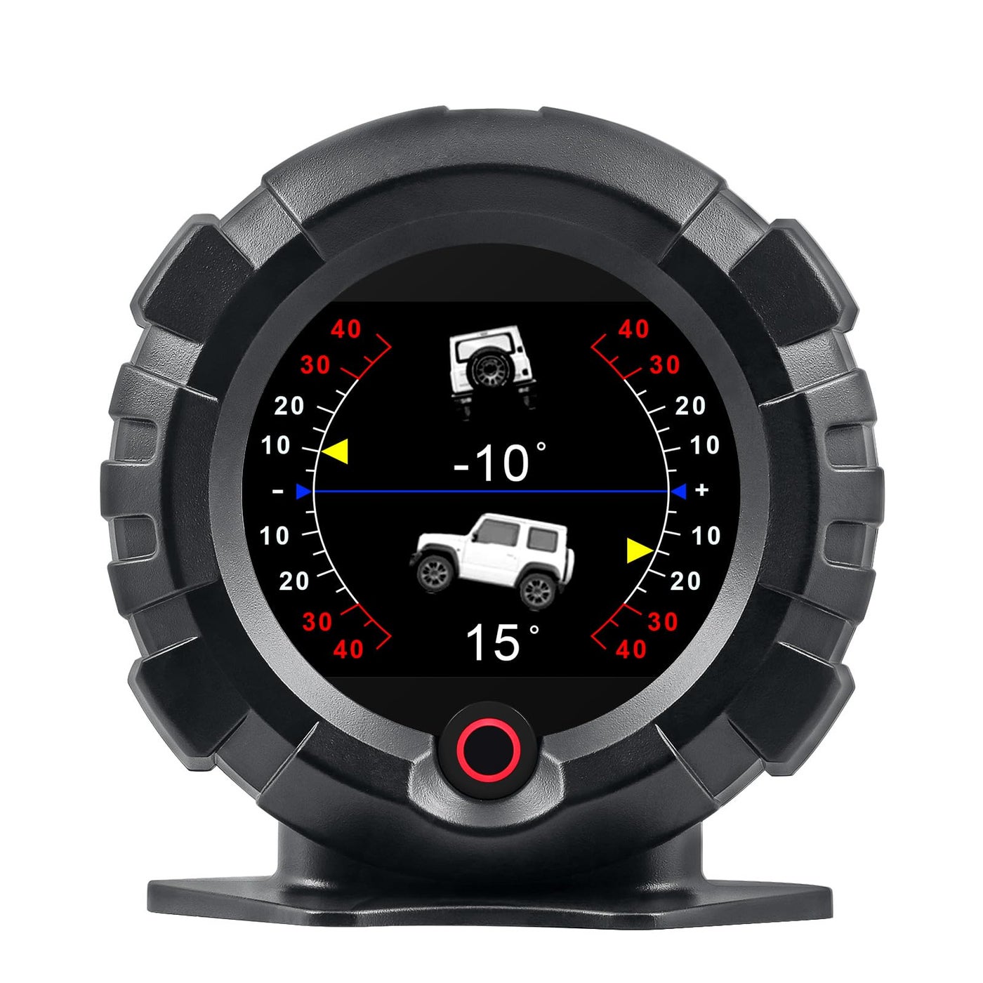 Compare ARTILAURA GPS Speedometer Inclinometer OffRoad Angle Slope Meter Altimeter Tilt Car Overspeedometer Alam at KSA Price