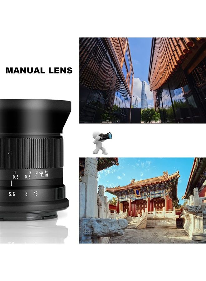 7 Artisans 12mm F2.8 Mark ? Ultra Wide Angle…