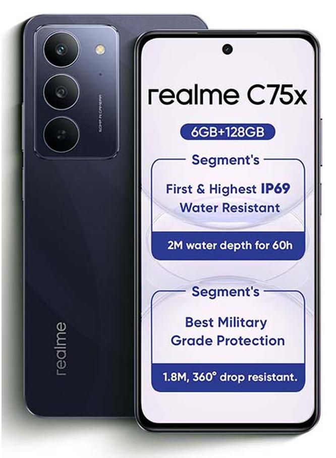 Compare C75X Dual SIM Oceanic Blue 6GB RAM 128GB 4G  Middle East Version at KSA Price