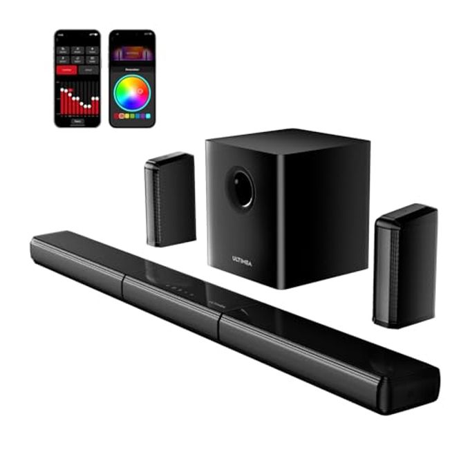 7.1Ch Virtual Surround Sound Bar, Sound Bar For…