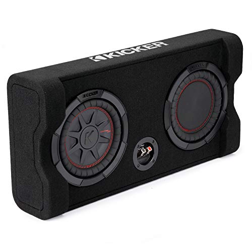Compare KICKER 48TRTP82 TRTP 8inch Thin Down Firing Subwoofer and Passive Radiator Enclosure, 2Ohm at KSA Price