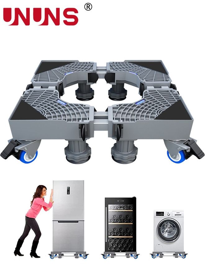 Fridge Stand Mobile Base With 4 Locking Refrigerator…