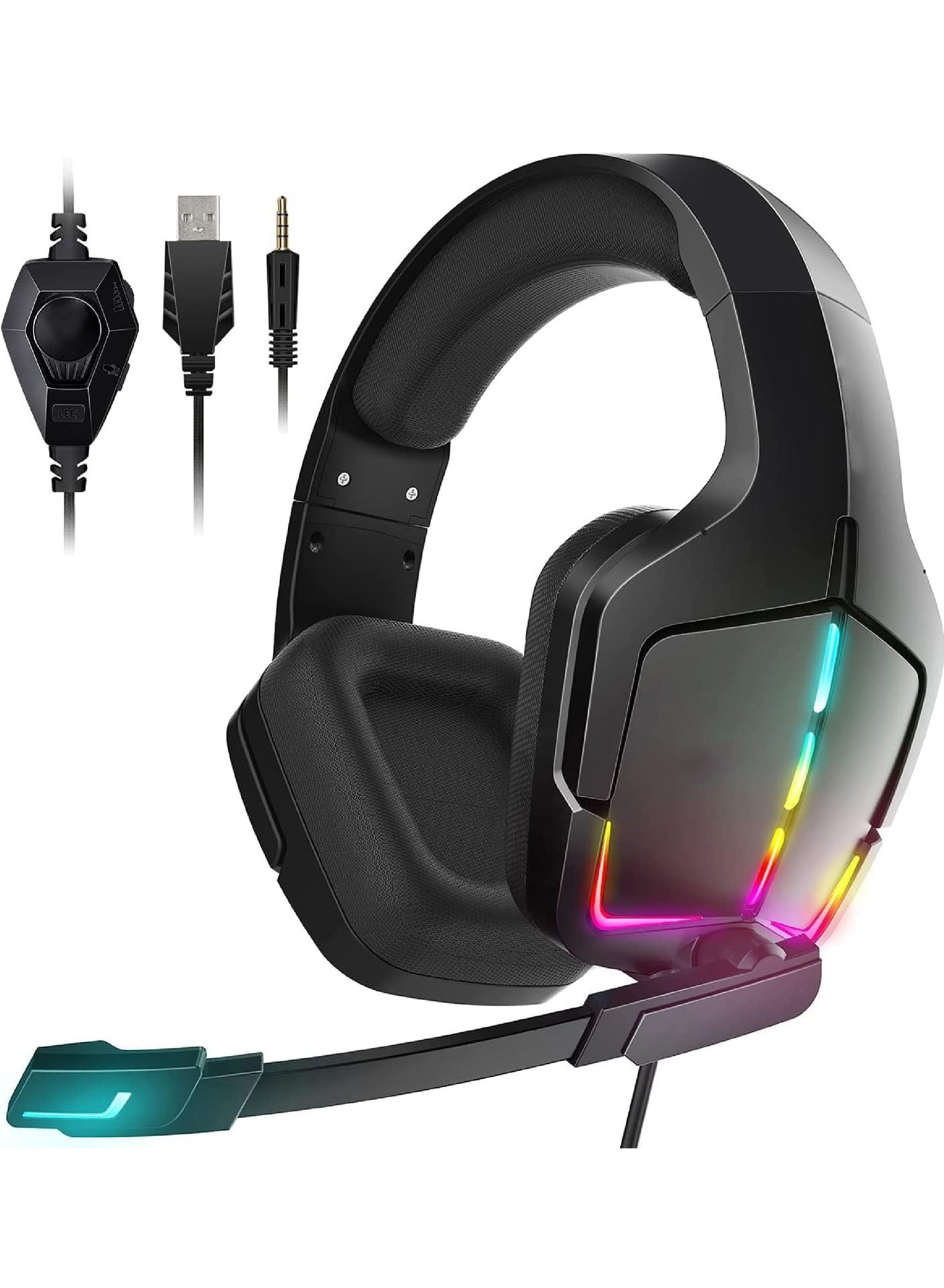 Gaming Headset PS5 Headset PS4 Switch PC…