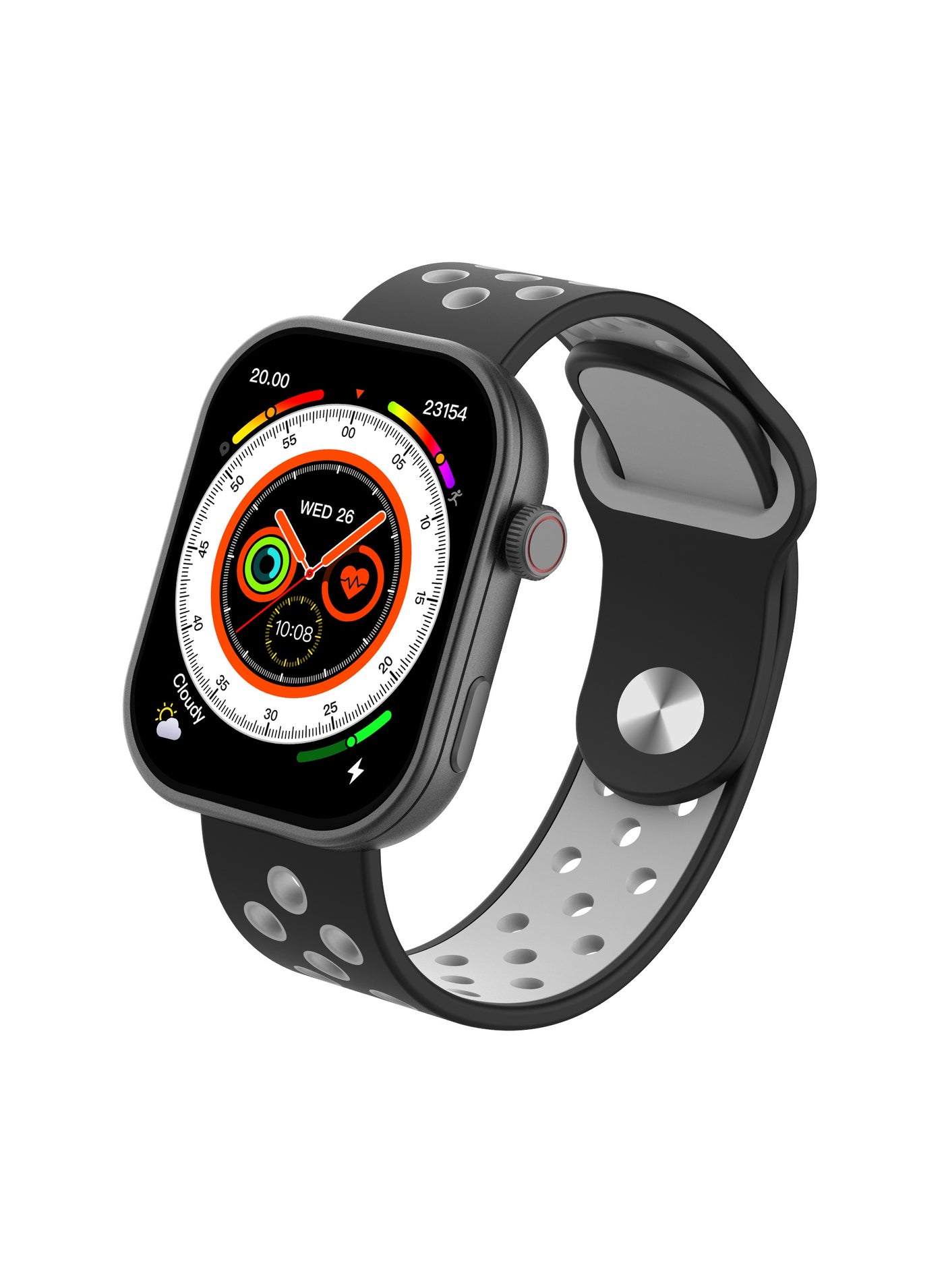 Compare STORM L2 Bluetooth Calling Smart Watch – 2.01” HD Display, IP68 Water Resistant, Voice Assistant, Health Monitoring, MultiSport Modes, 1x Extra Strap at KSA Price