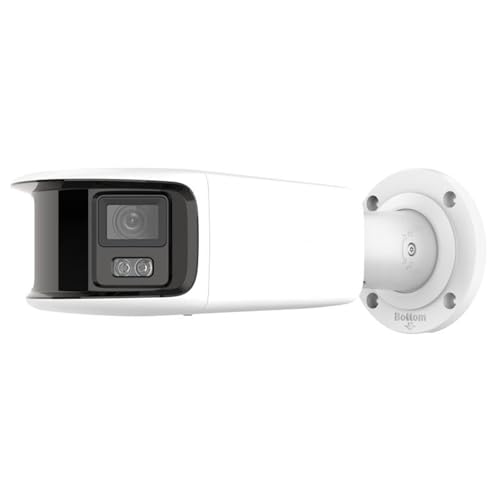 Compare Koiron DS2CD2T87G2PLSUSL 8MP 4K Panoramic Color Vu PoE Bullet Camera AcuSense Strobe Light and Audio Alarm 247 Colorful Imaging IP67 Waterproof 4mm Lens International English Version at KSA Price