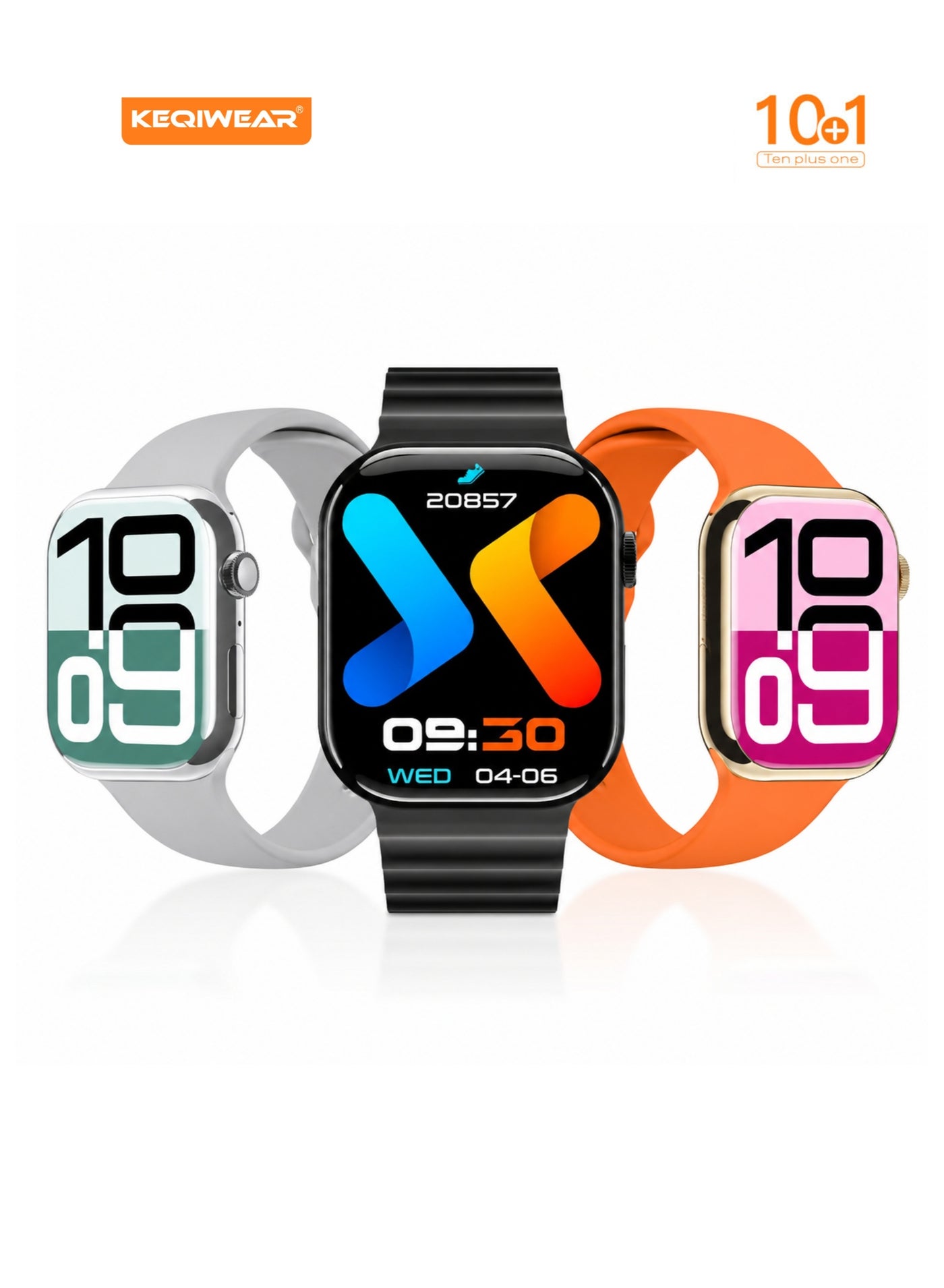 Smart Watch with 10 Straps for Men & Women,…