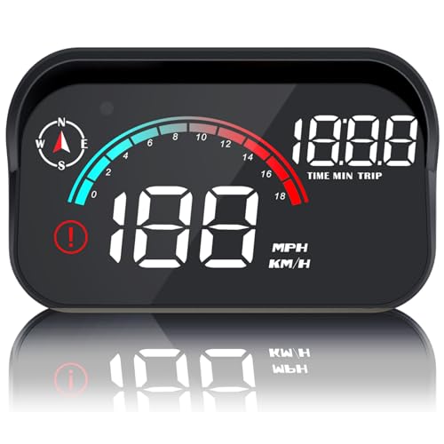 Compare ARTILAURA Windshield GPS Speedometer Head Up Display HUD 35 Inches Digital GPS Speedometer Smart Gauge OverspeedCompass Mileage for Most Car Vehicles at KSA Price