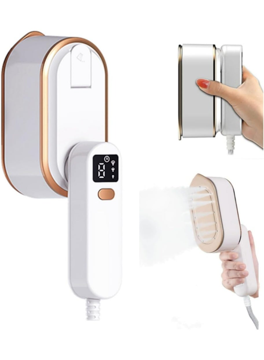 Handheld Portable Fabric Steamers, Travel Steam Iron…