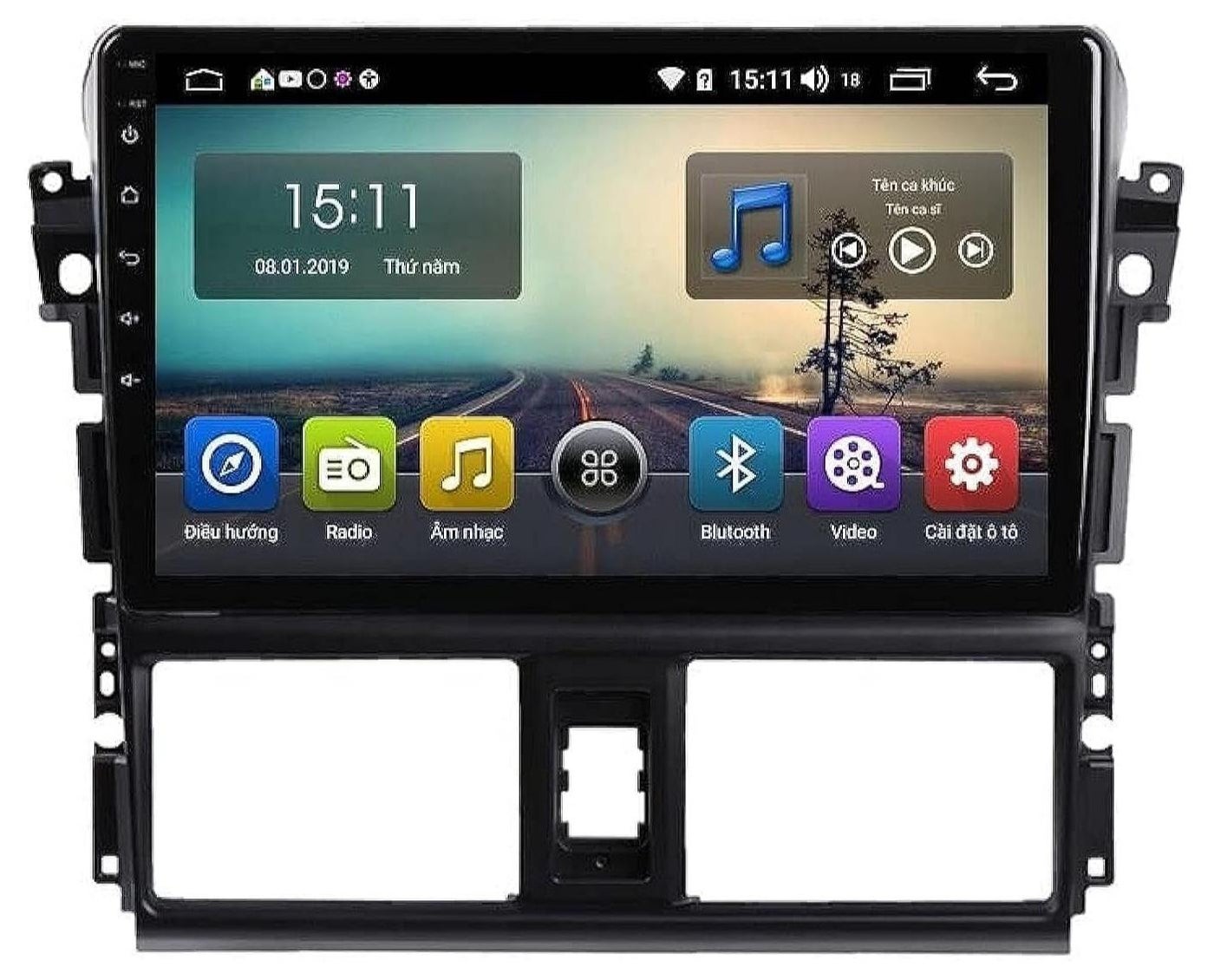 Android Screen For Toyota Yaris 2014 To 2017…