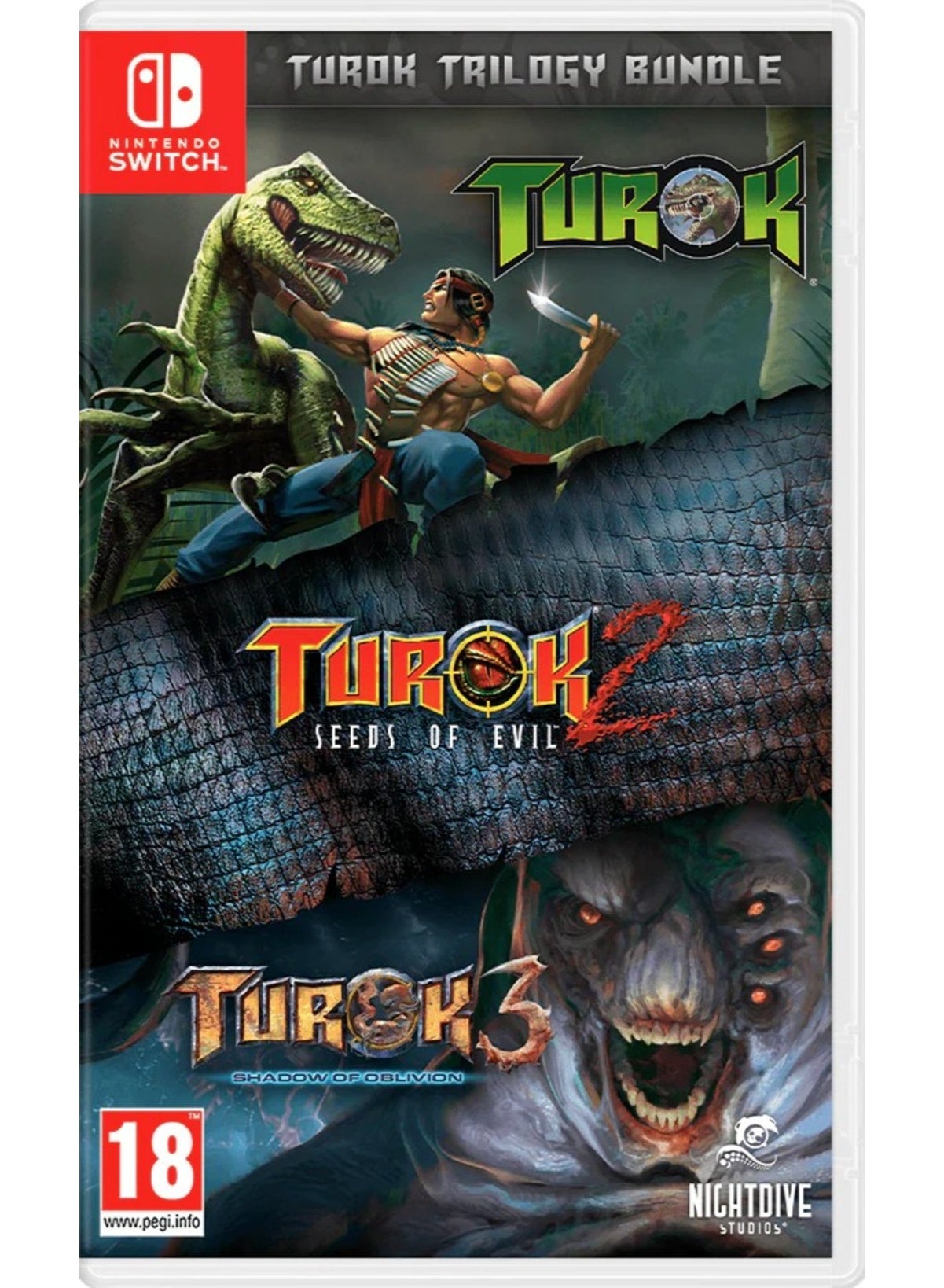 Compare Turok Trilogy Bundle  Nintendo Switch  Nintendo Switch at KSA Price