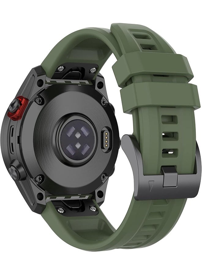 22mm Silicone Band For Garmin Fenix E/Fenix8 AMOLED…