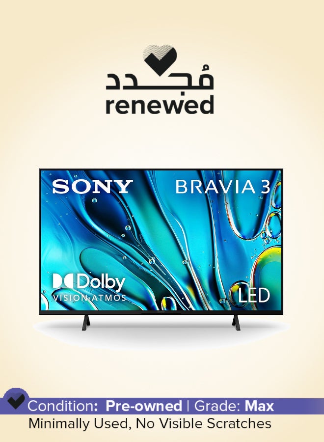 Compare Renewed   50 Android Smart TV  4K 50S30 Black at KSA Price
