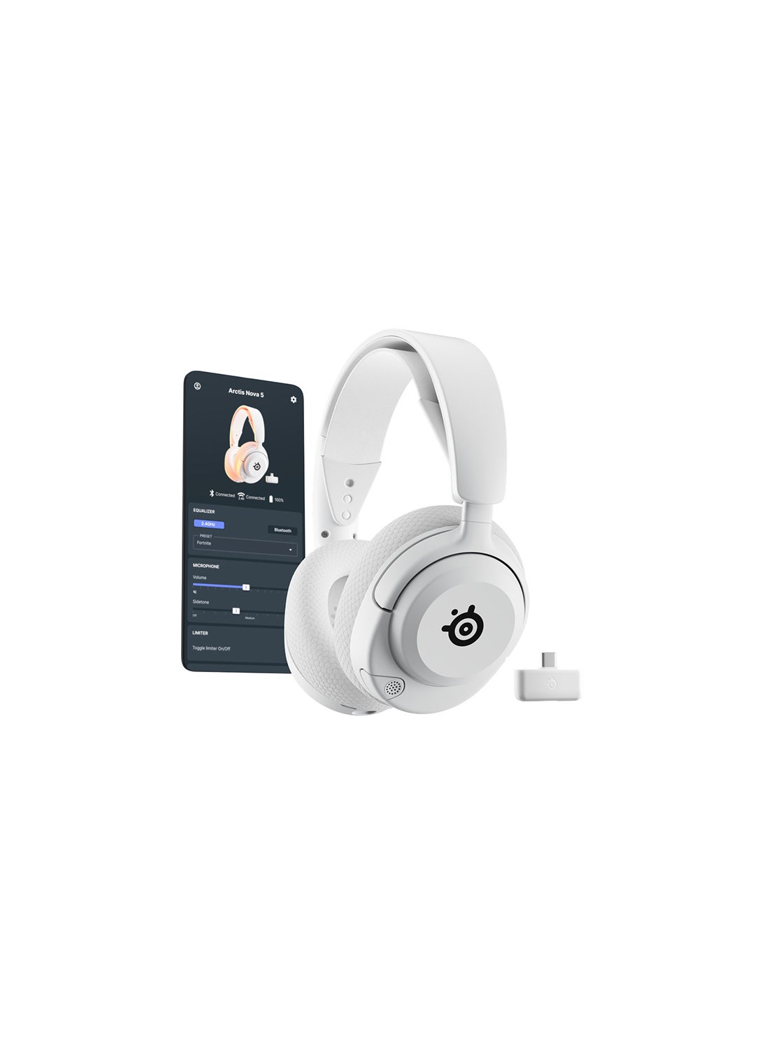 Compare Arctis Nova 5 MultiSystem Gaming Headset Comfort Design, Durable, Ultra Lightweight, NoiseCancelling Mic — PC, PS5PS4, Switch, Xbox  White at KSA Price