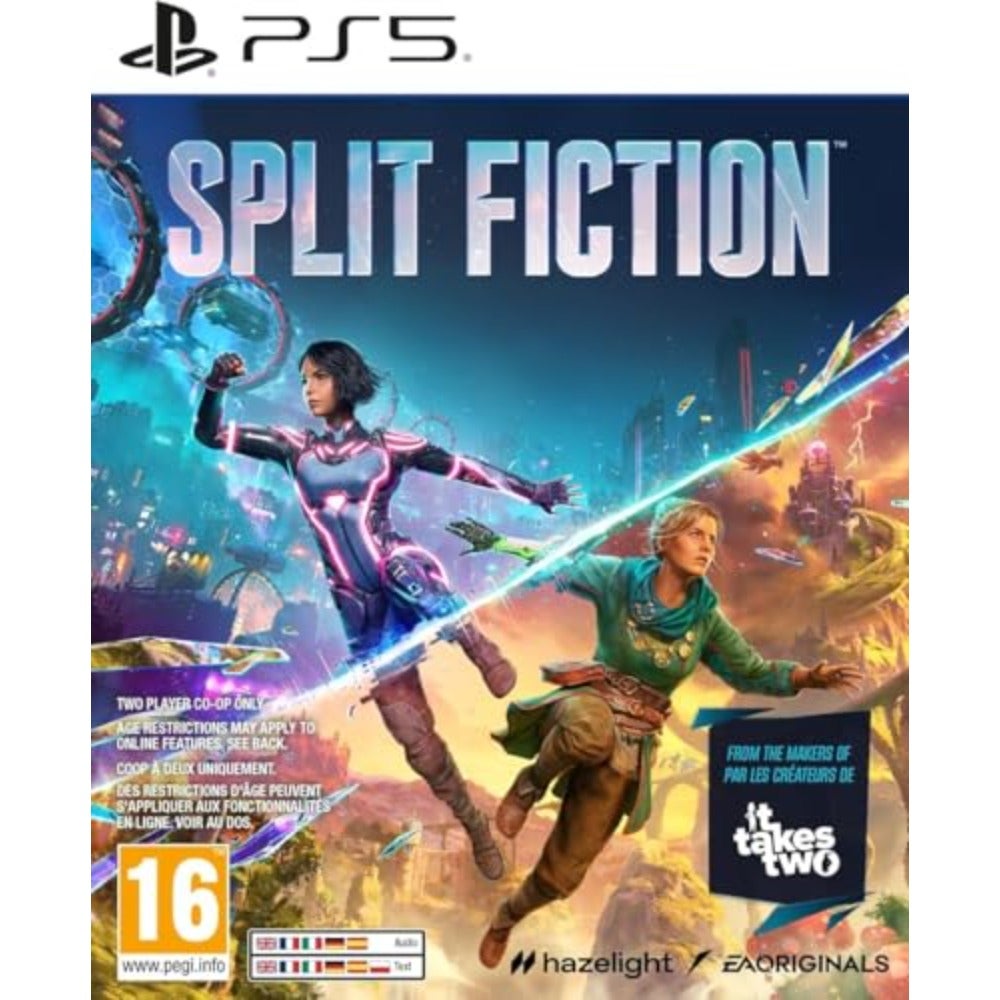 Split Fiction PS5 Game Two-Player Co-Op Action…