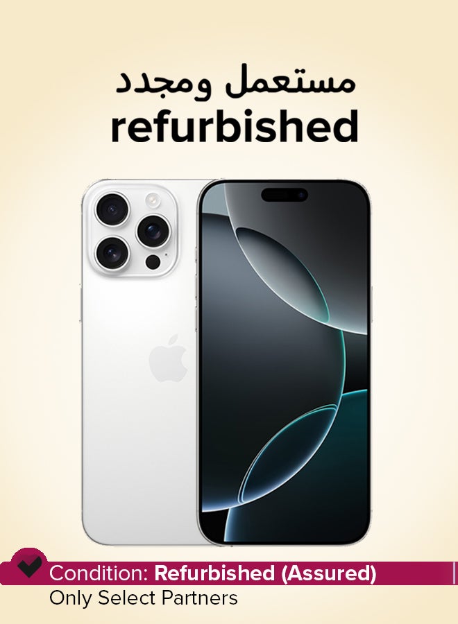 Refurbished - iPhone 16 Pro Max 512GB…