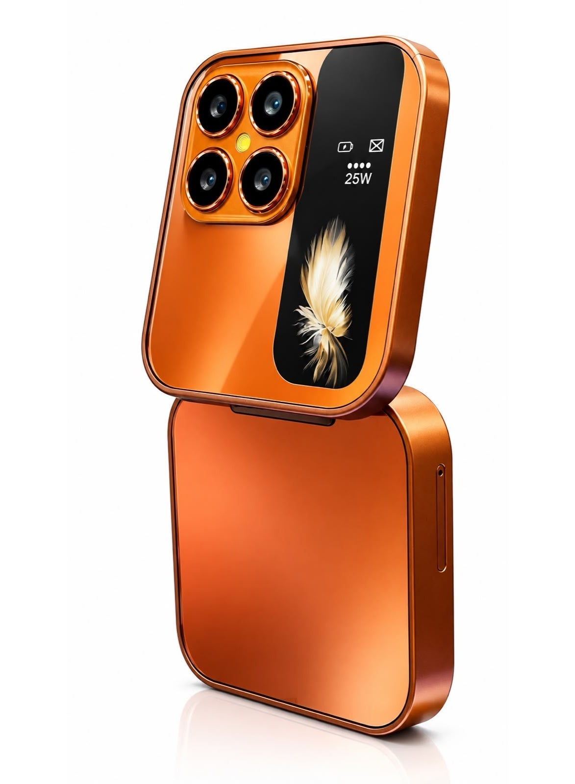Compare i17 Pro Flip Mini Phone – Retro Keypad Mobile, Dual SIM, Sleek Compact Design at KSA Price